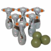 Elephant Bowling Set