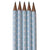 5 Lead Pencils - Pale Blue